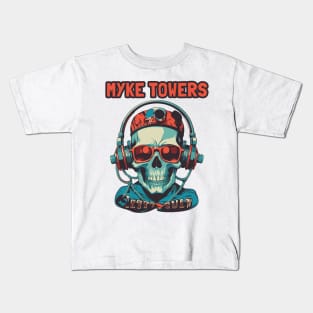 myke towers Kids T-Shirt